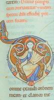 Lettrine, Jesus assis (1)